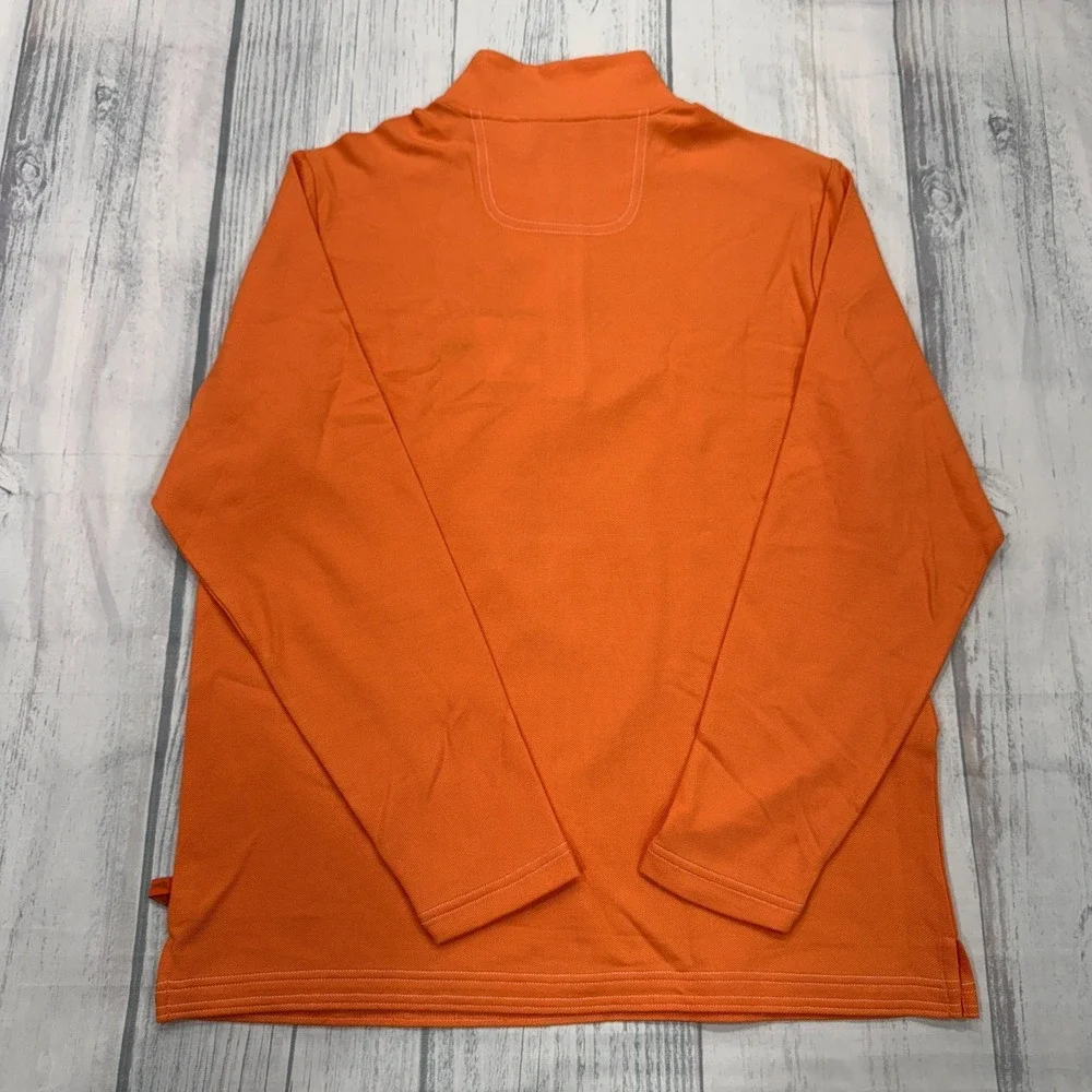 NWT Tommy Bahama Island Zone 1/2 Zip Emfielder 2.0 Sweater Small Supima Golf Men